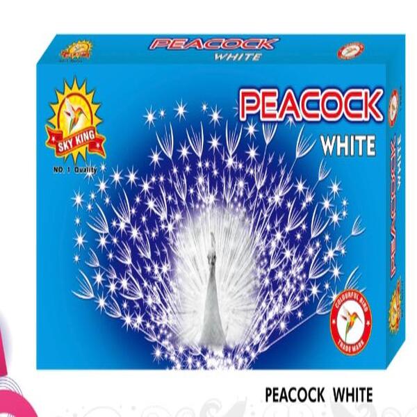 PEACOCK WHITE & CRACKLING 