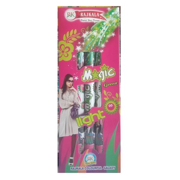 MAGIC LIGHT (GREEN CRACKLING 3Pcs)